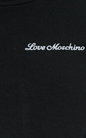 LOVE MOSCHINO-Bluza decupata la spate cu patch-uri inima
